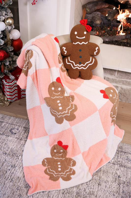 Gingerbread Girl Blanket