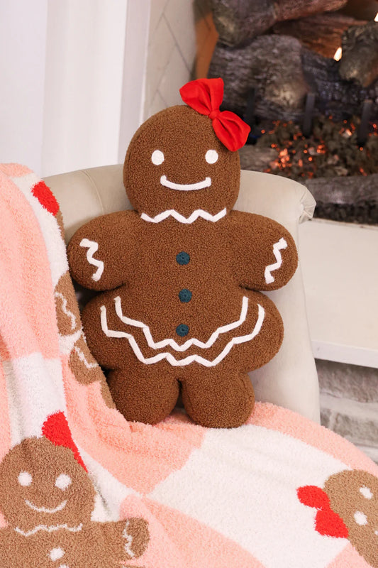 Gingerbread Girl Pillow