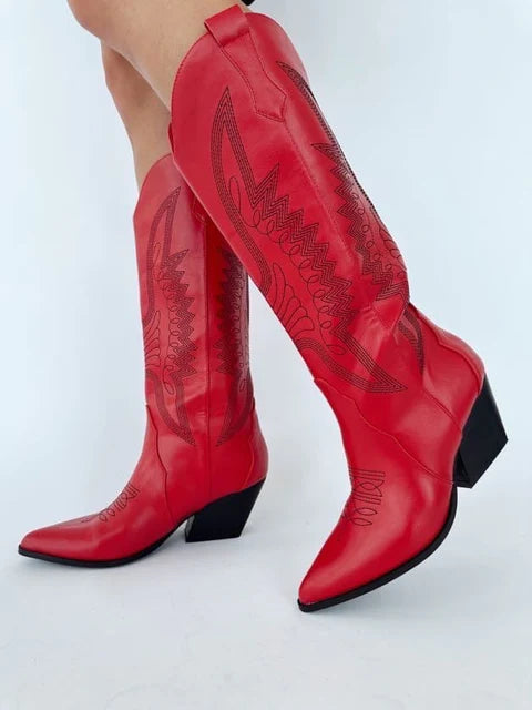 HOLLY JOLLY COWBOY BOOT